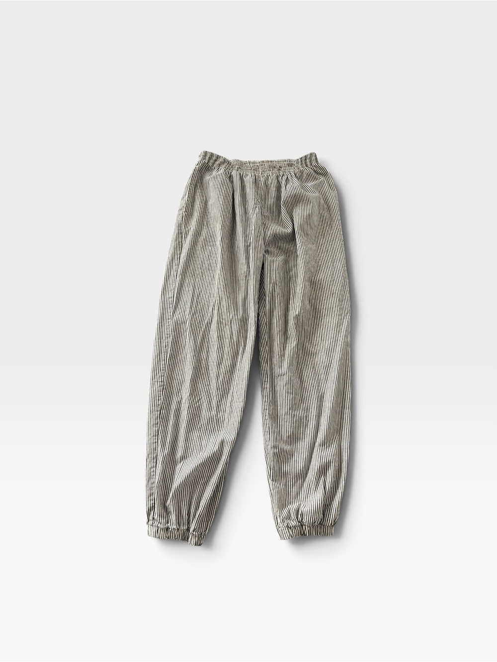 L.L. Bean Vintage Women's Gray Pinstripe Wide-Leg Corduroy Pants